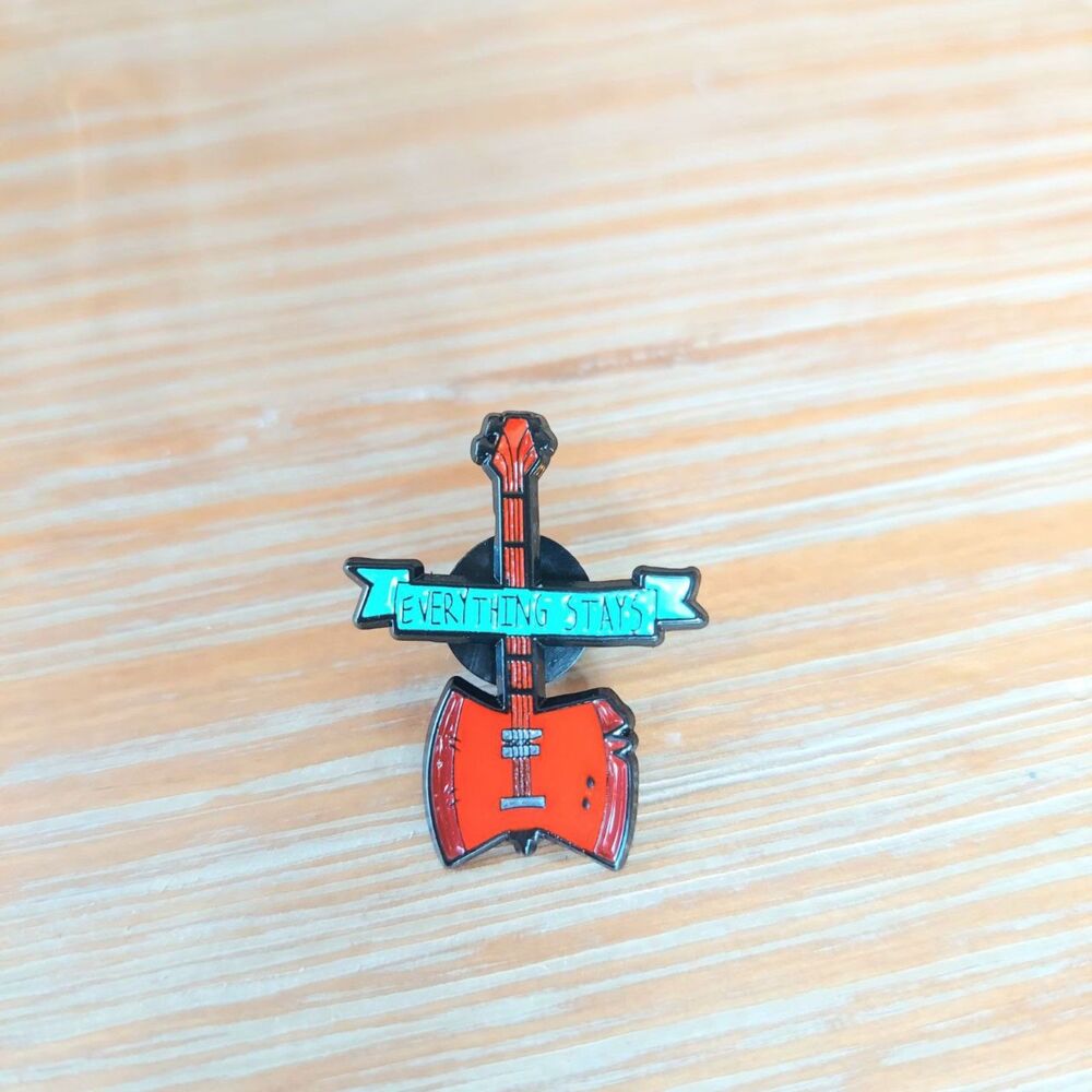 Adventure Time Pin Marceline Guitar Everything Stays